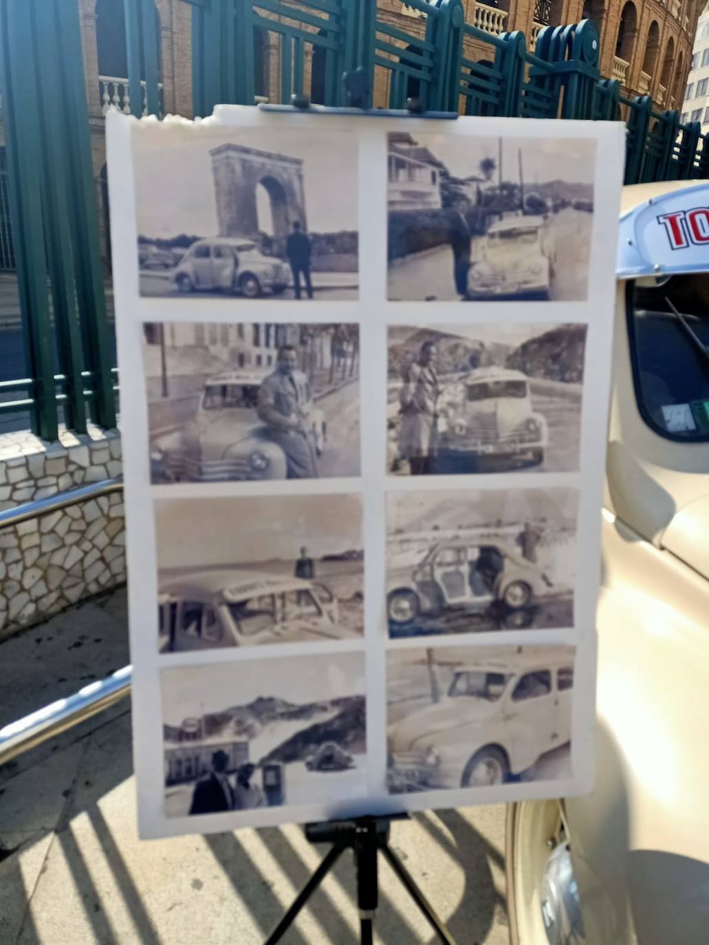 El Club Amigos Renault 4/4 celebra en la Estación del Norte la Concentración Nacional Mediterráneo 2021, recuperando para la memoria unos de los modelos más antiguos de la marca francesa