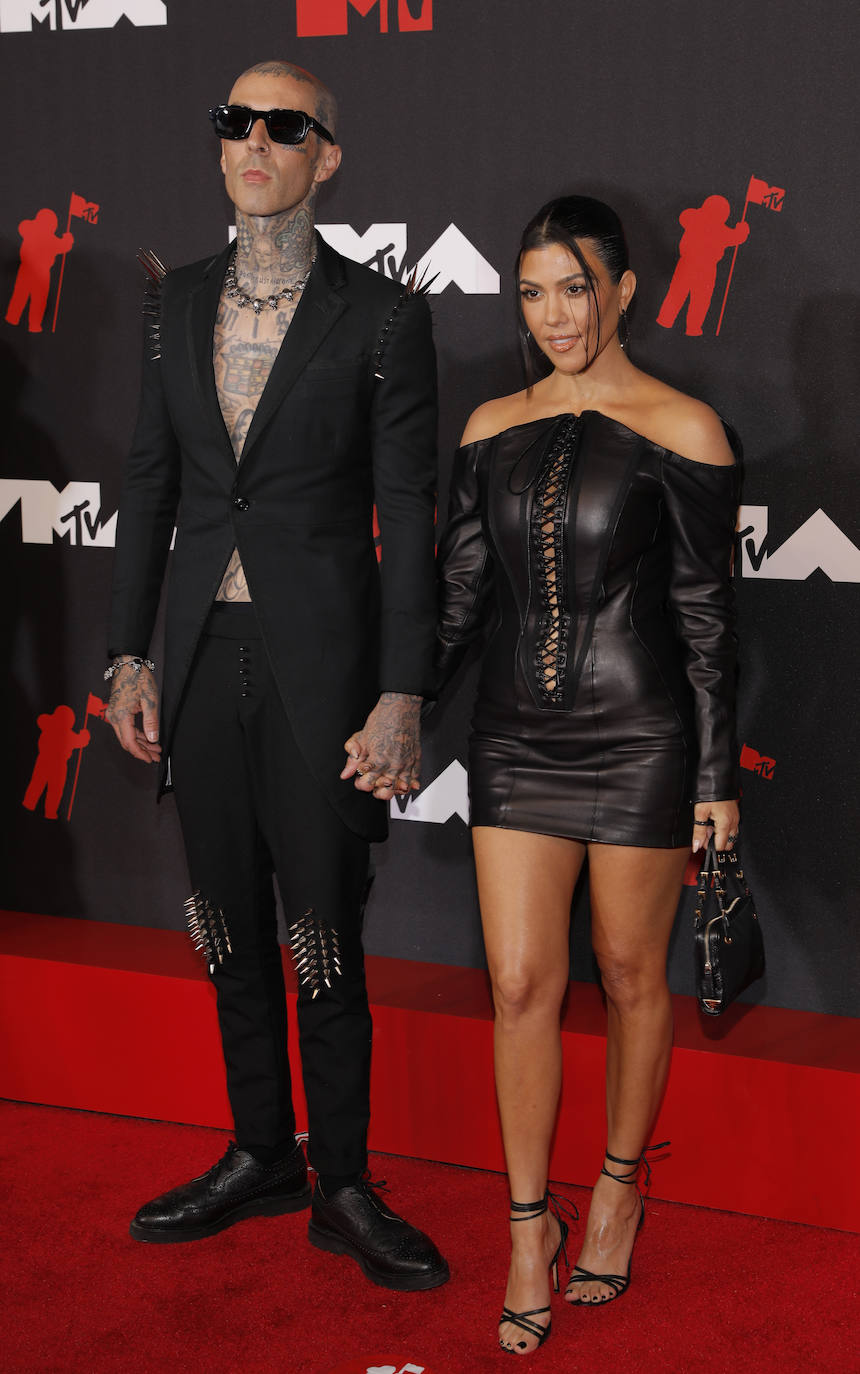 Travis Barker y Kourtney Kardashian