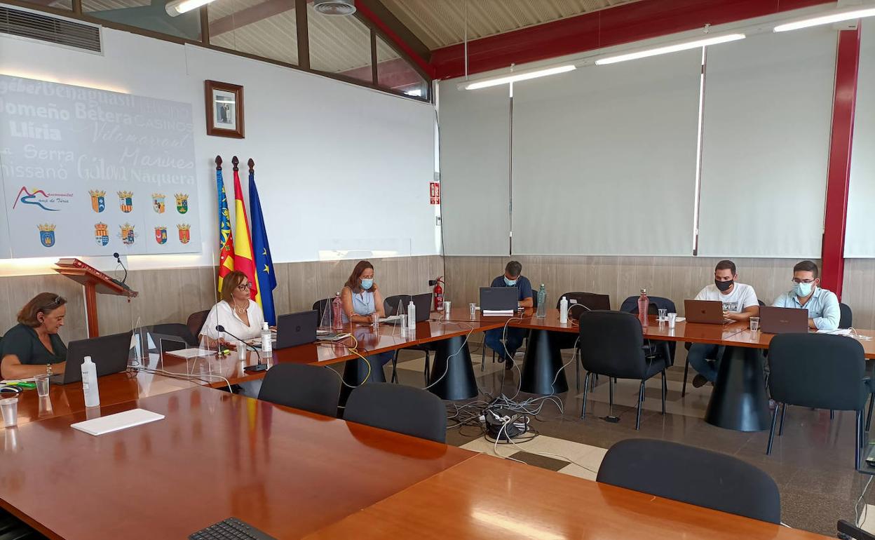 Última sesión del pleno de la Mancomunitat del Camp de Túria. 