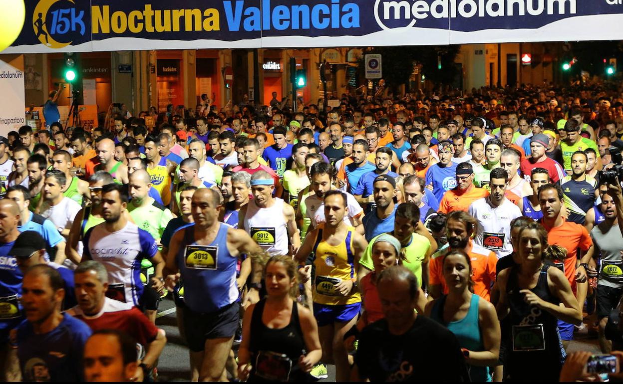 15K Nocturna de una edición pasada. 