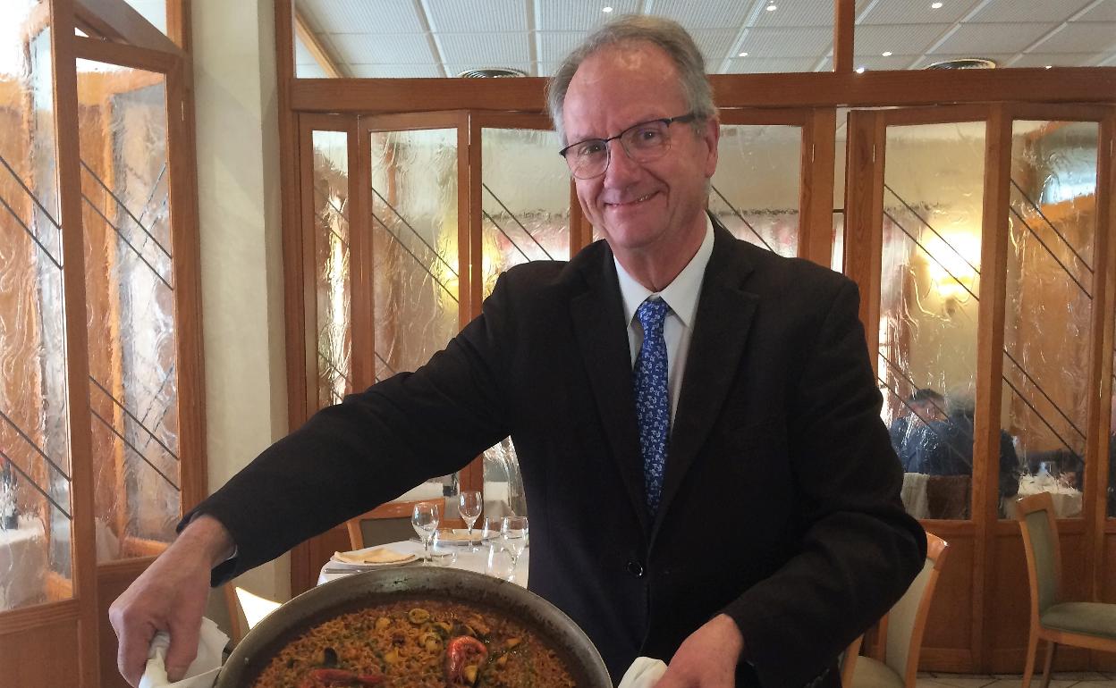 Anselmo Barrón, alma mater del restaurante