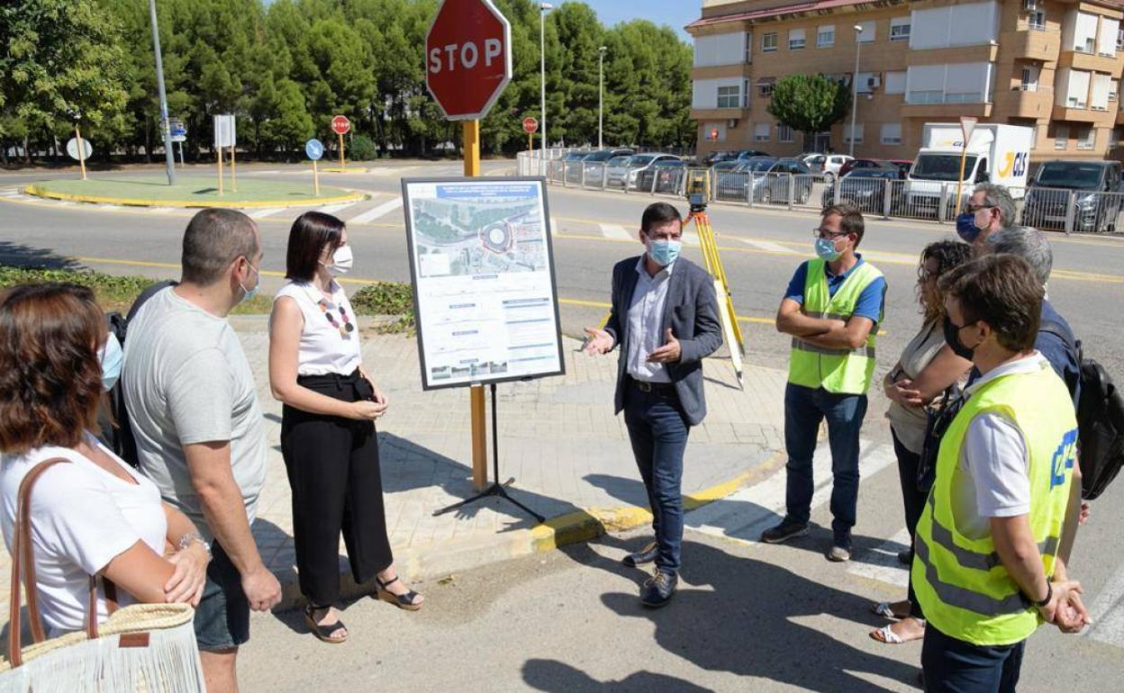 Inician las obras de la nueva rotonda de la carretera de Picanya que elimina un punto negro en Paiporta