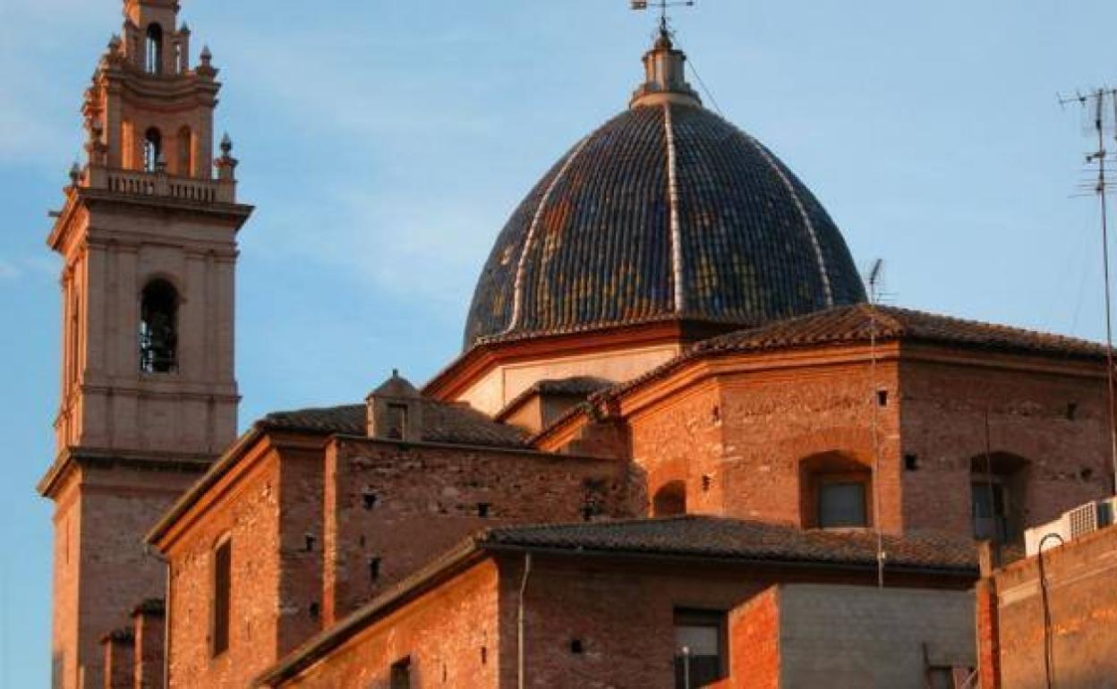 La iglesia de San Juan Evangelista de Massamagrell. 