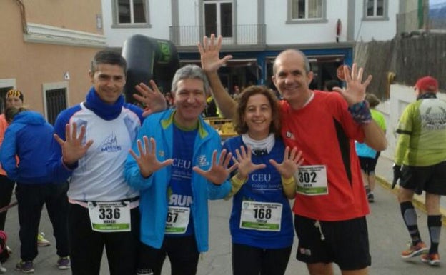 Paco acumula numerosas amistades gracias a su pasión, el running. 