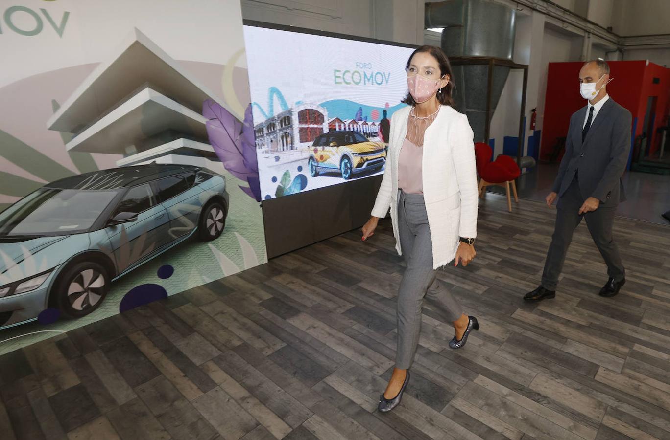 Fotos: La participación de Reyes Maroto en el Foro ECOMOV, en imágenes