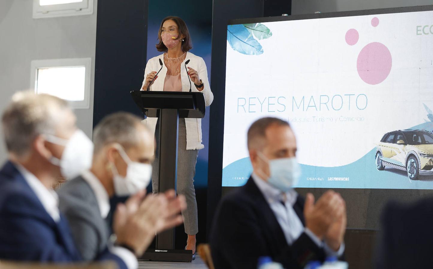 Fotos: La participación de Reyes Maroto en el Foro ECOMOV, en imágenes