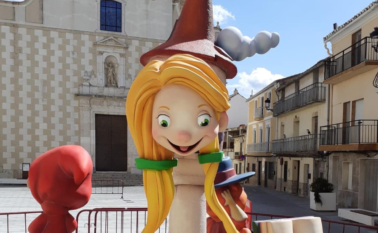 Una de las fallas que se ha plantado en el municipio de Siete Aguas. 