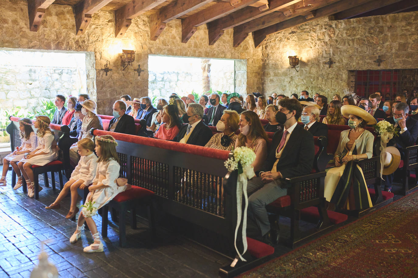 Borja Trenor se casó por el rito católico y luterano con una alemana, Franziska Jautz, en la iglesia de Santa Bárbara. Este verano los enlaces se han multiplicado entre la alta sociedad valenciana. 