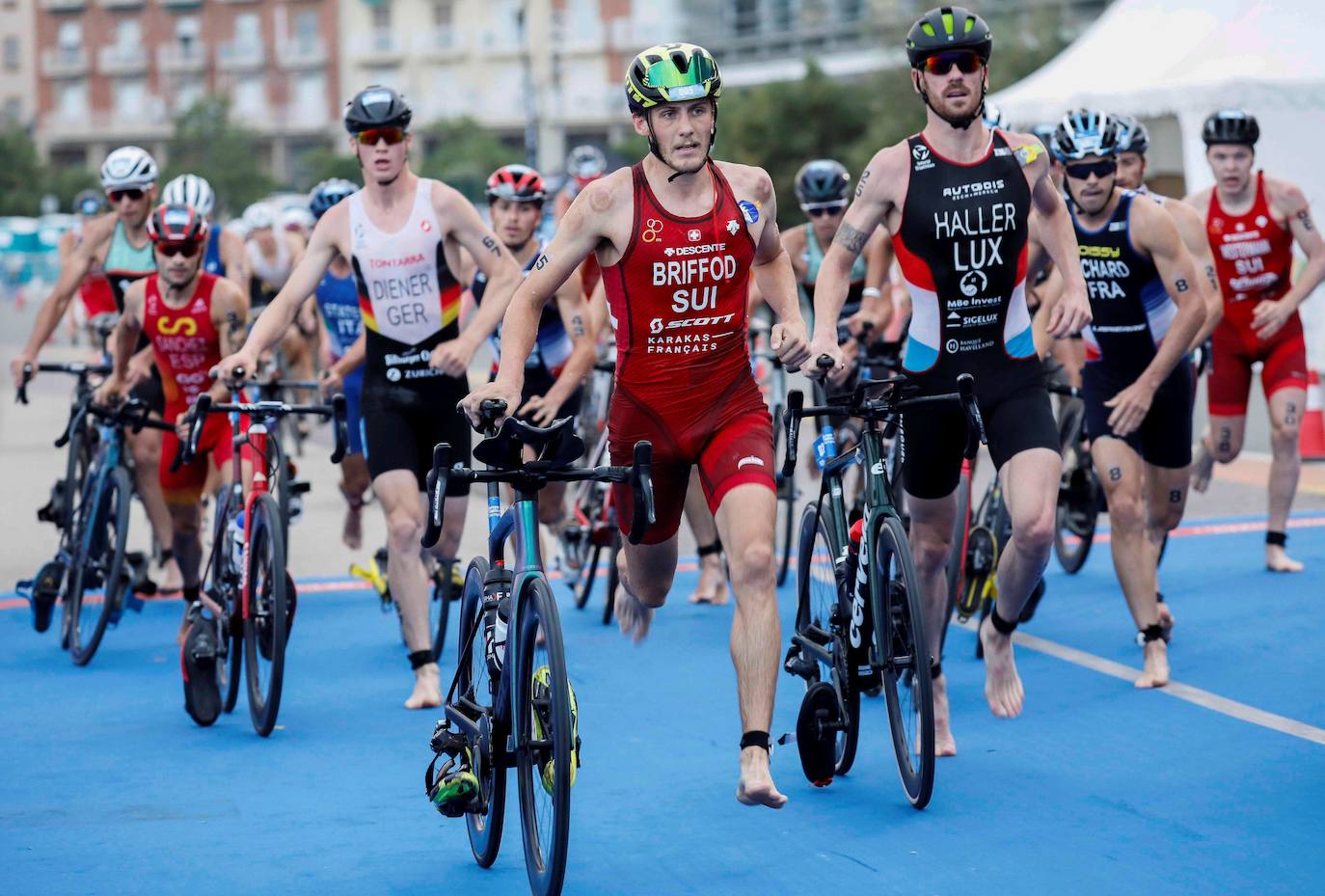 Campeonato Europeo de Triatlón de Valencia 2021. 