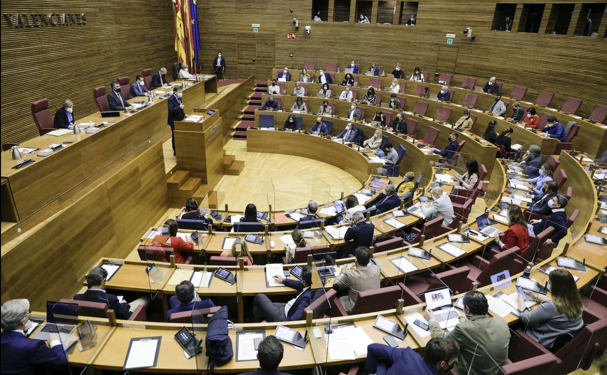 Les Corts acoge el lunes el debate de Política General. 