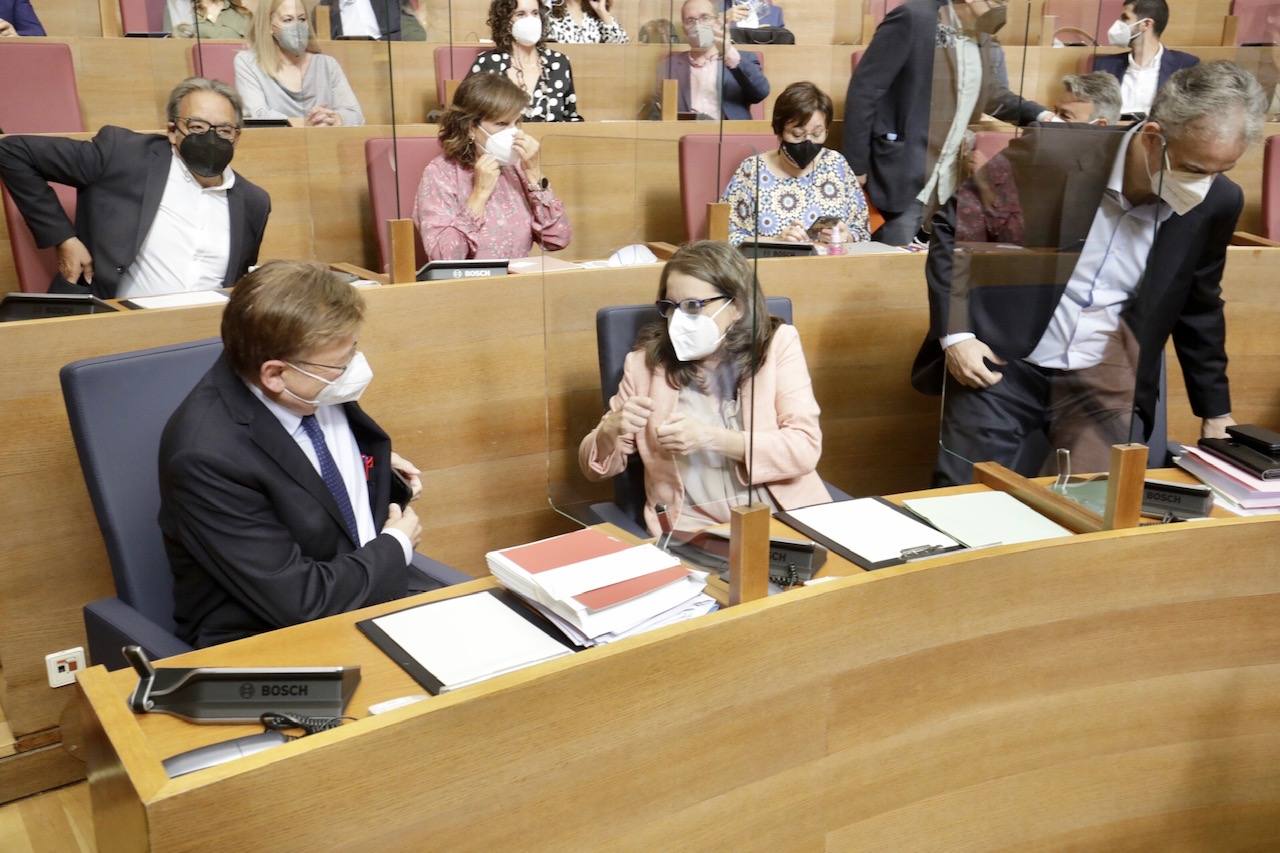 Pleno de Les Corts durante el Debate de Política General. 