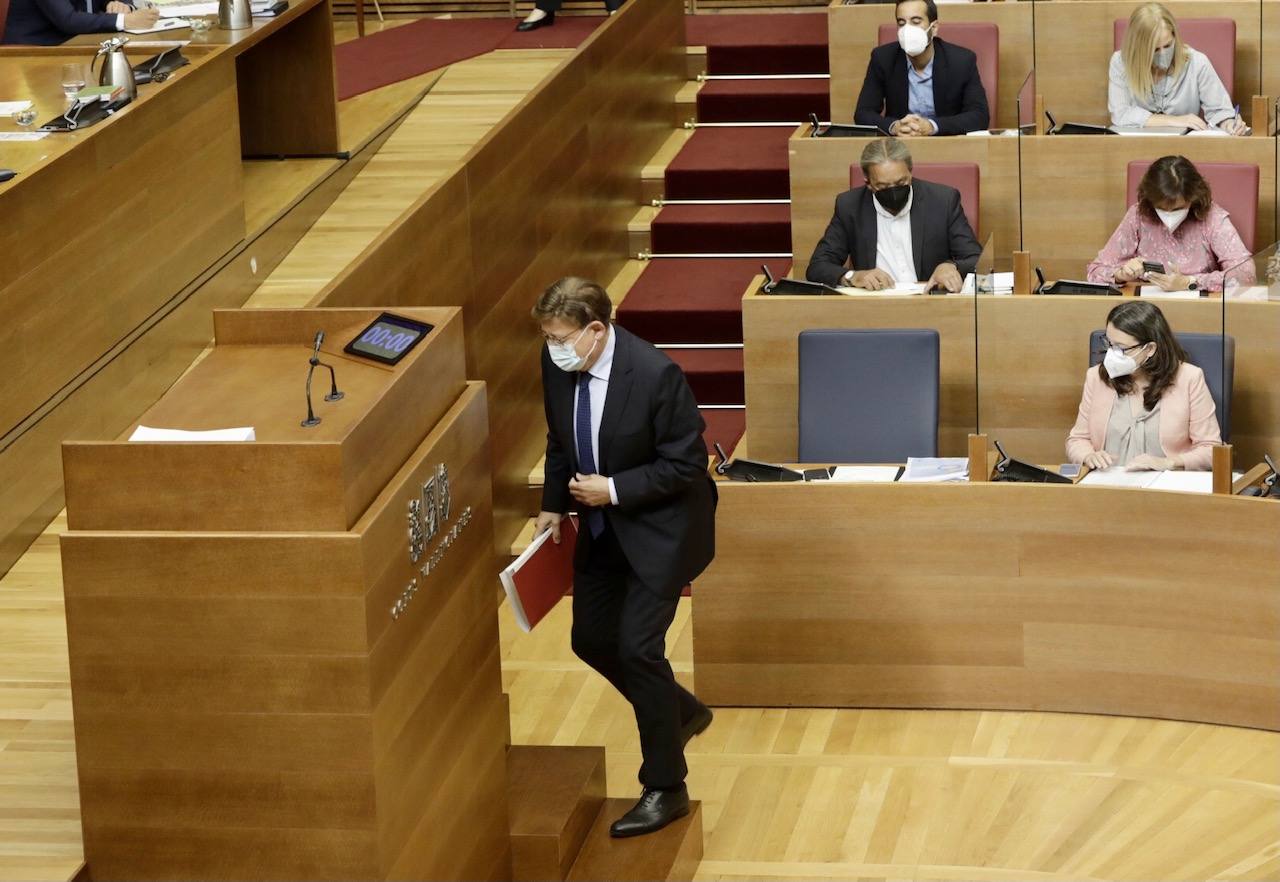 Pleno de Les Corts durante el Debate de Política General. 