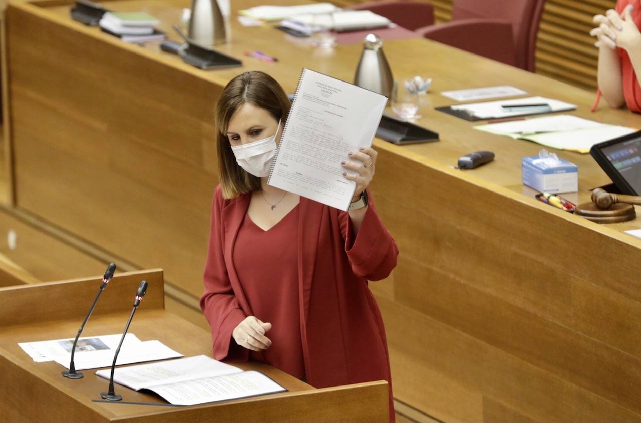 Pleno de Les Corts durante el Debate de Política General. 