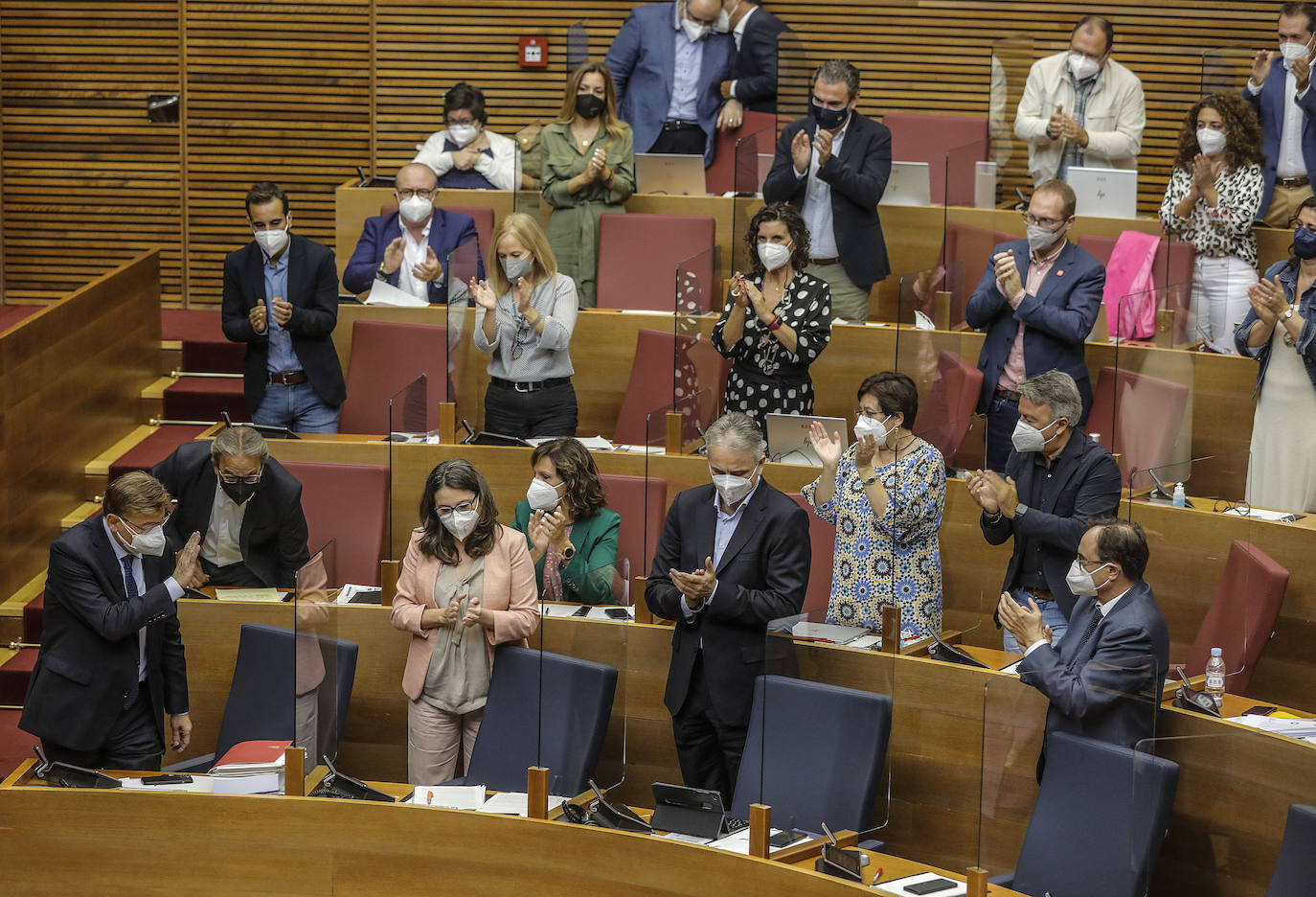 Pleno de Les Corts durante el Debate de Política General. 