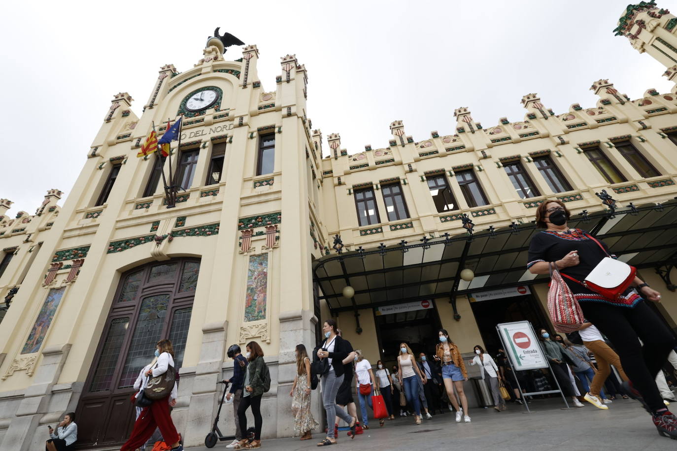 Fotos: La huelga de maquinistas de Renfe provoca cancelaciones en plena hora punta