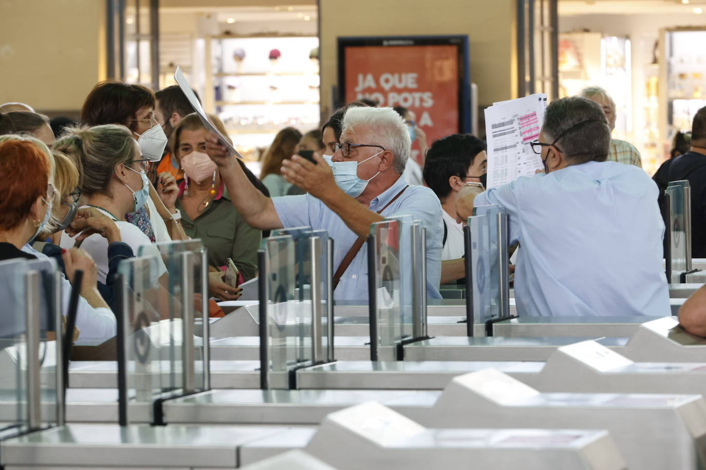 Fotos: La huelga de maquinistas de Renfe provoca cancelaciones en plena hora punta