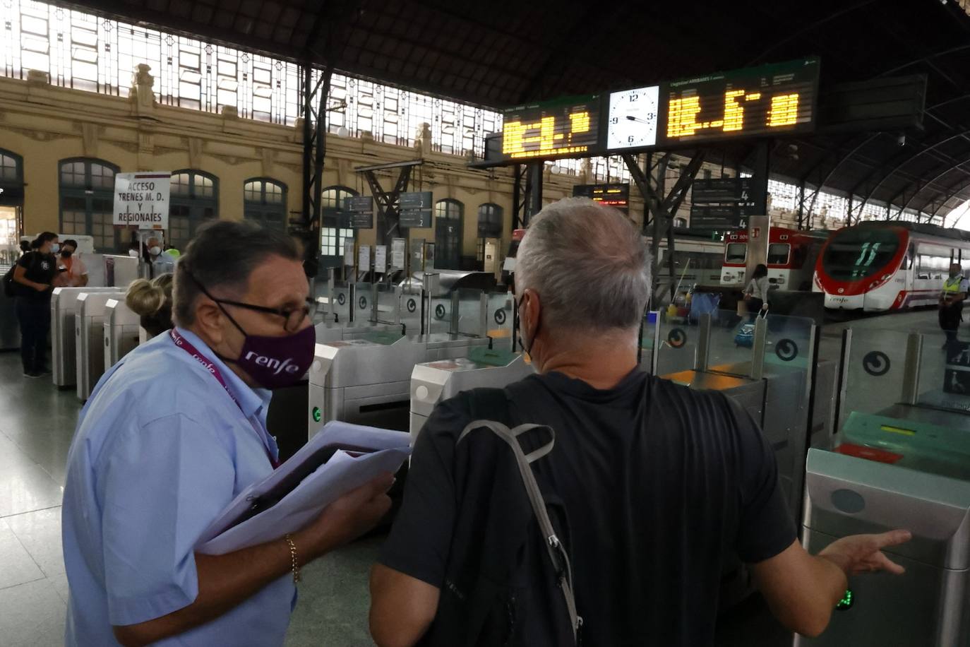 Fotos: La huelga de maquinistas de Renfe provoca cancelaciones en plena hora punta