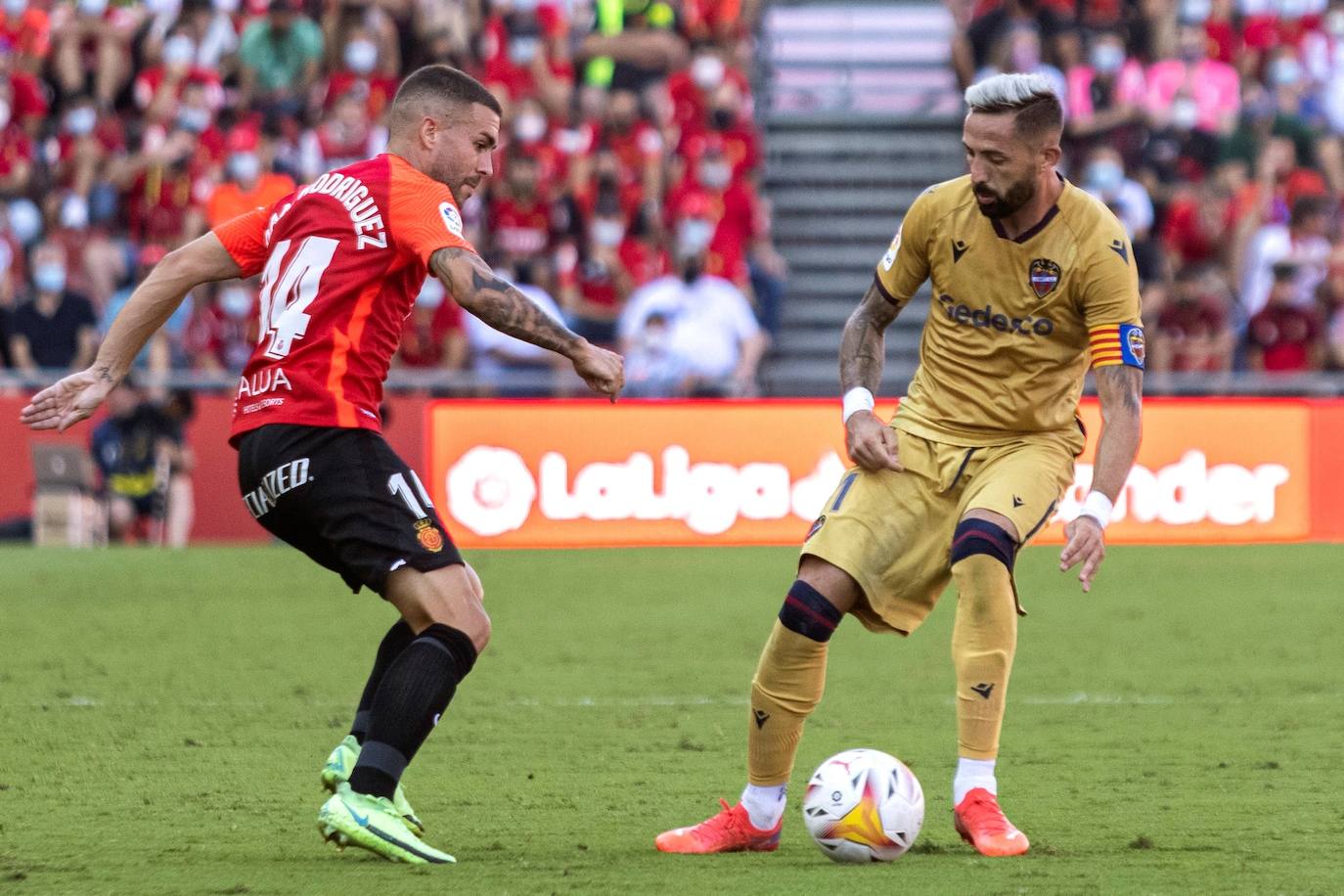 Fotos: Las mejores imágenes del RCD Mallorca-Levante UD