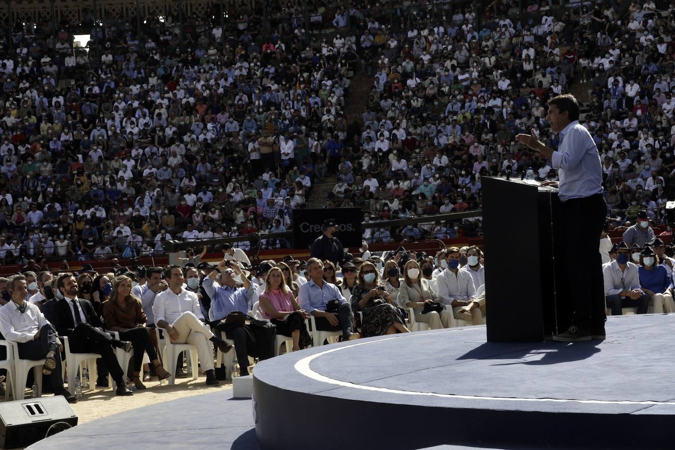 Fotos: El PP clausura la Convención Nacional del partido en la plaza de toros de Valencia