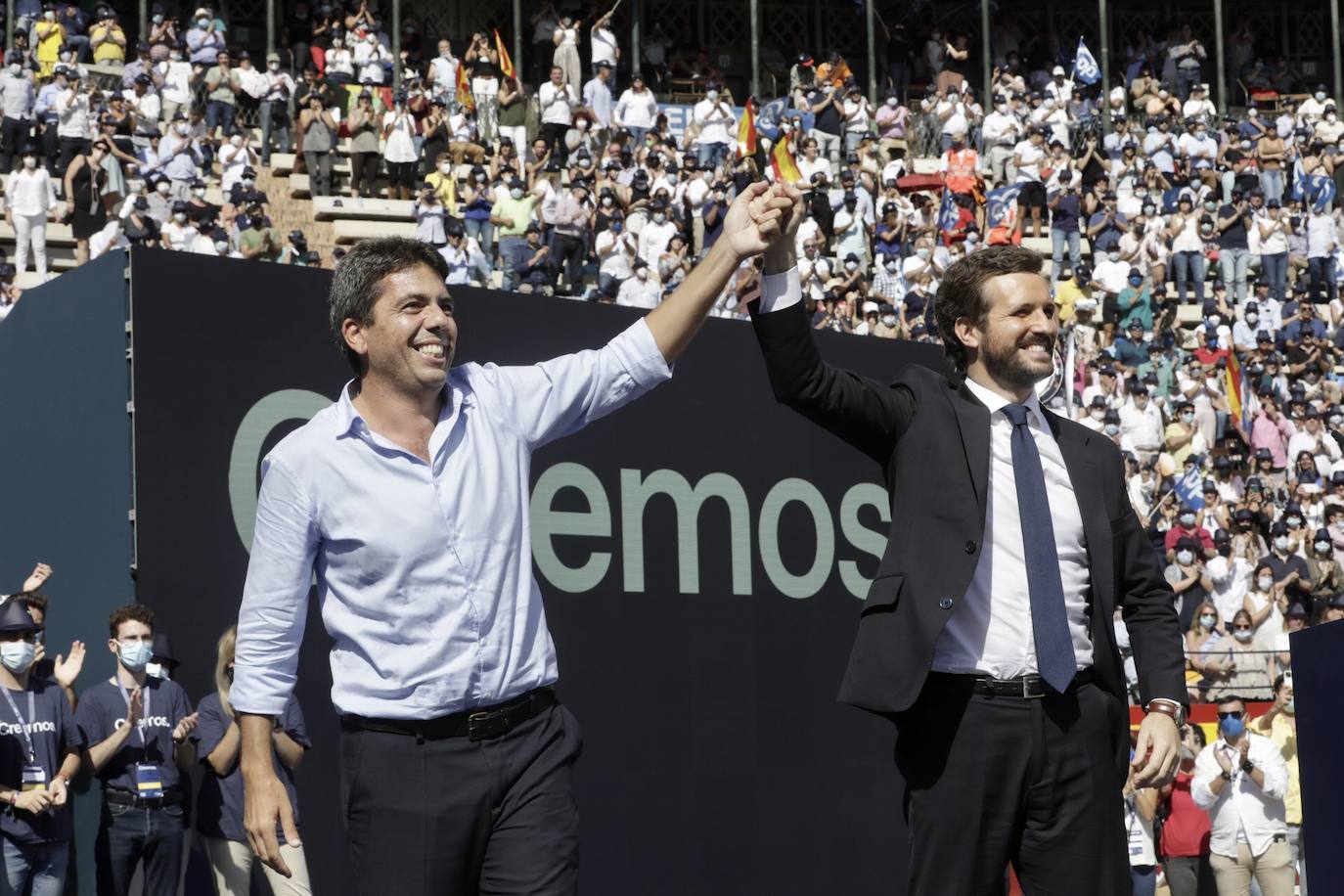 Fotos: El PP clausura la Convención Nacional del partido en la plaza de toros de Valencia