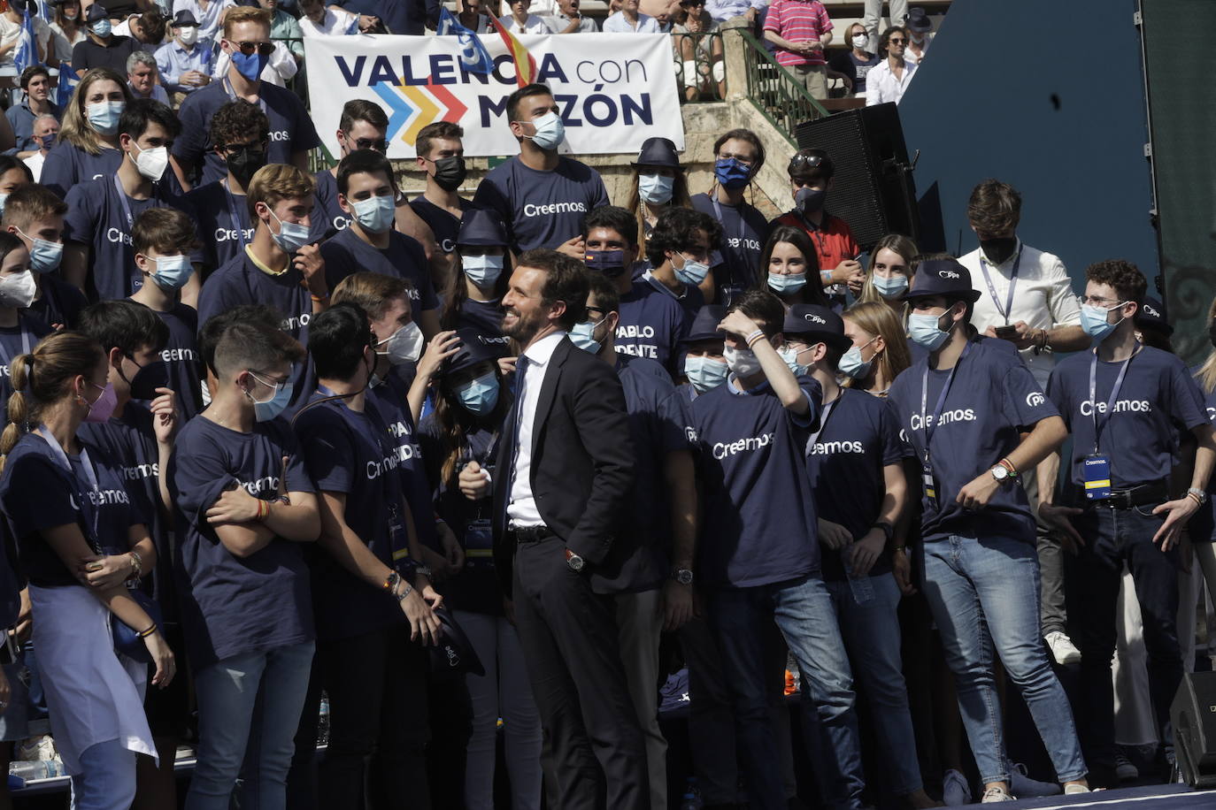 Fotos: El PP clausura la Convención Nacional del partido en la plaza de toros de Valencia