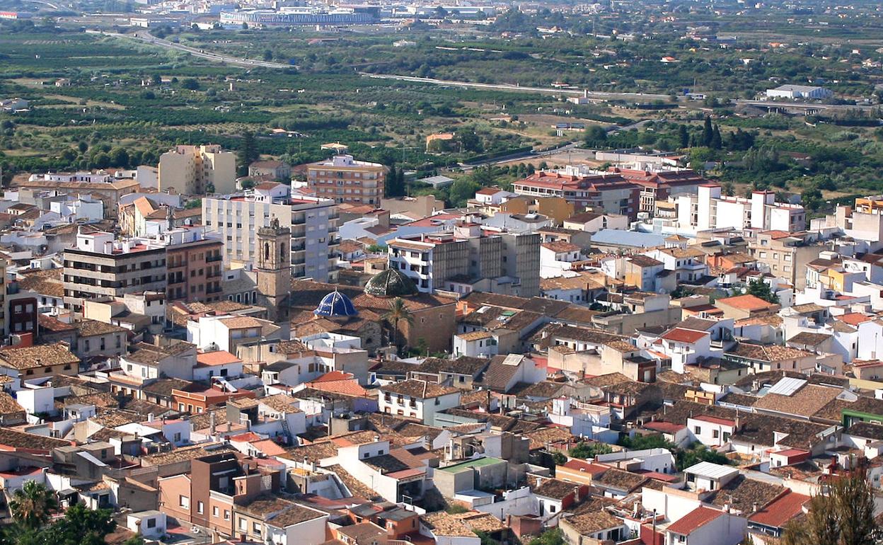 Vista panorámica de Pedreguer. 