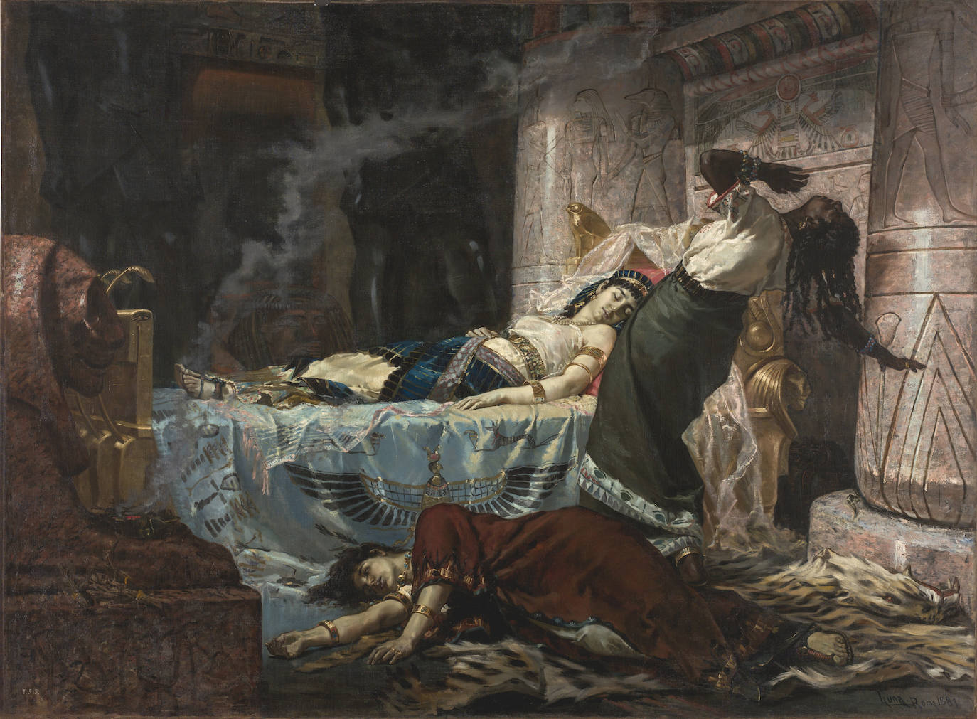 Cleopatra. Juan Luna y Novicio.