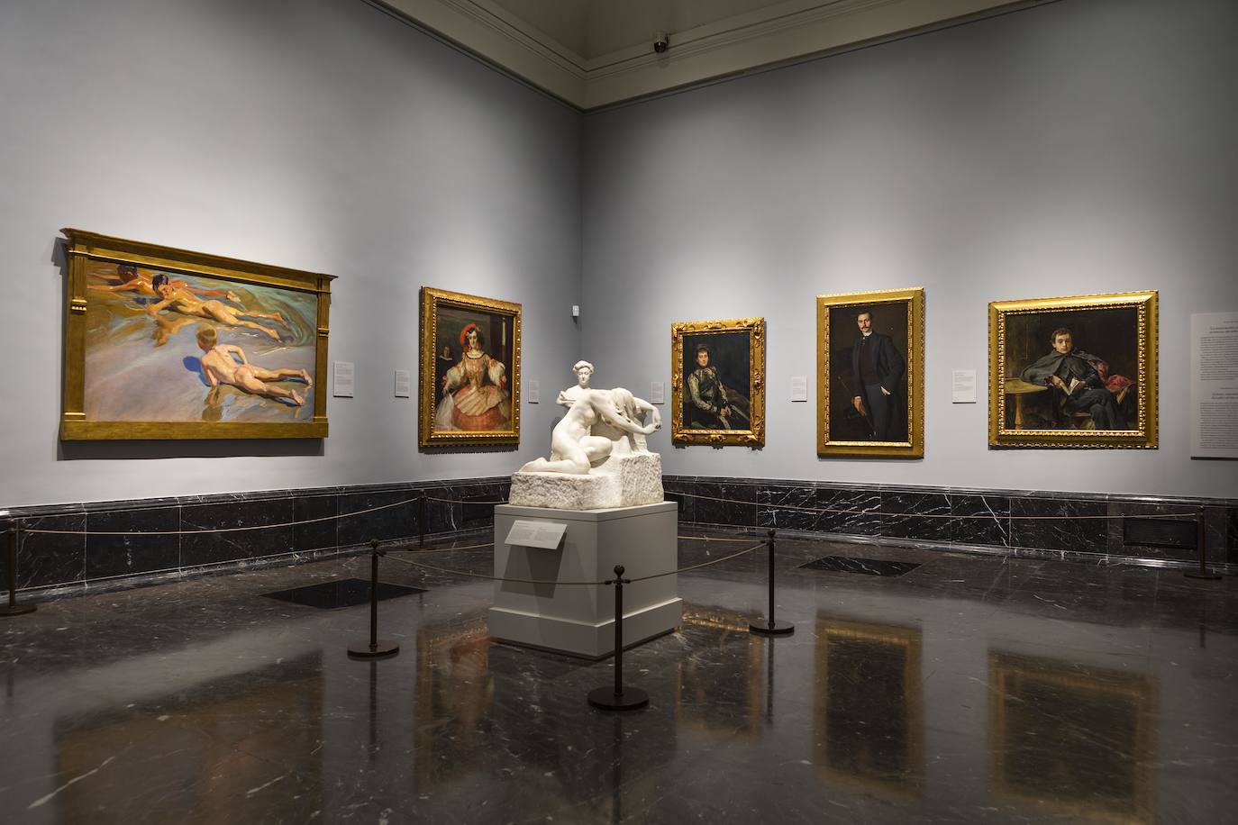 La renovación artística en las primeras décadas del siglo XX. Sala 60 A del Museo Nacional del Prado.