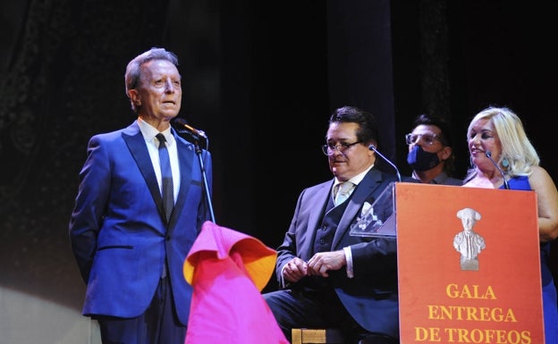 El maestro Ortega Cano, en la gala. 