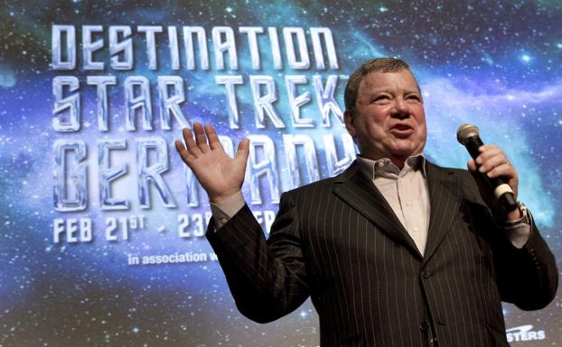 William Shatner, el mítico capitán Kirk de 'Star Trek', viajará la semana que viene por fin al espacio.