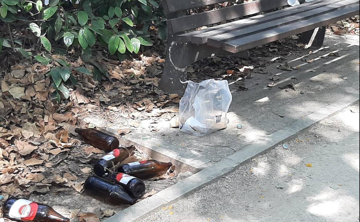 Botellón en Valencia