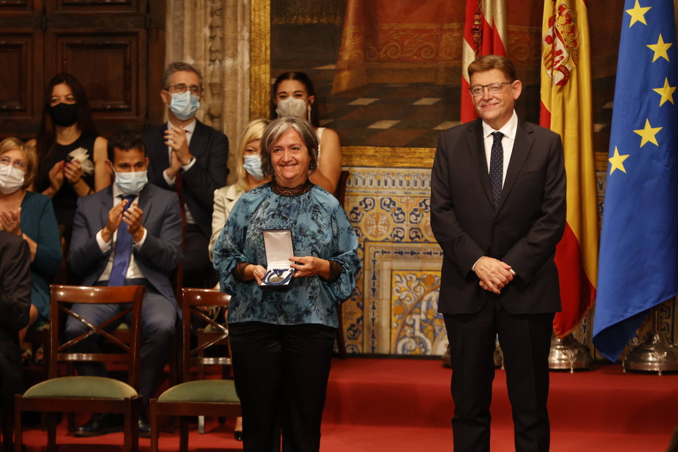 Fotos: Entrega de las distinciones de la Generalitat por el 9 d&#039;Octubre de 2021