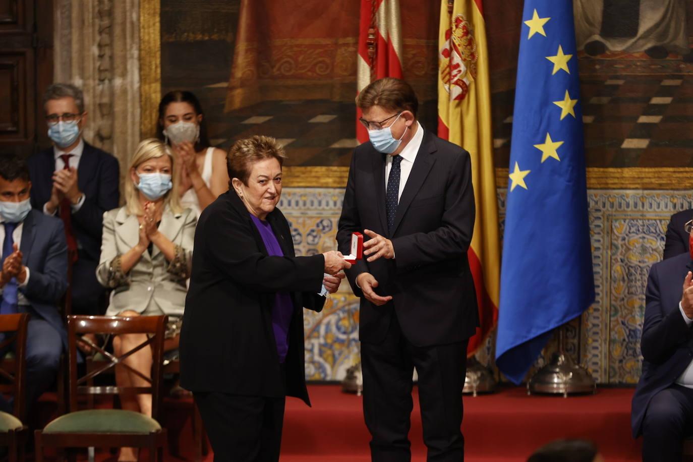 Fotos: Entrega de las distinciones de la Generalitat por el 9 d&#039;Octubre de 2021