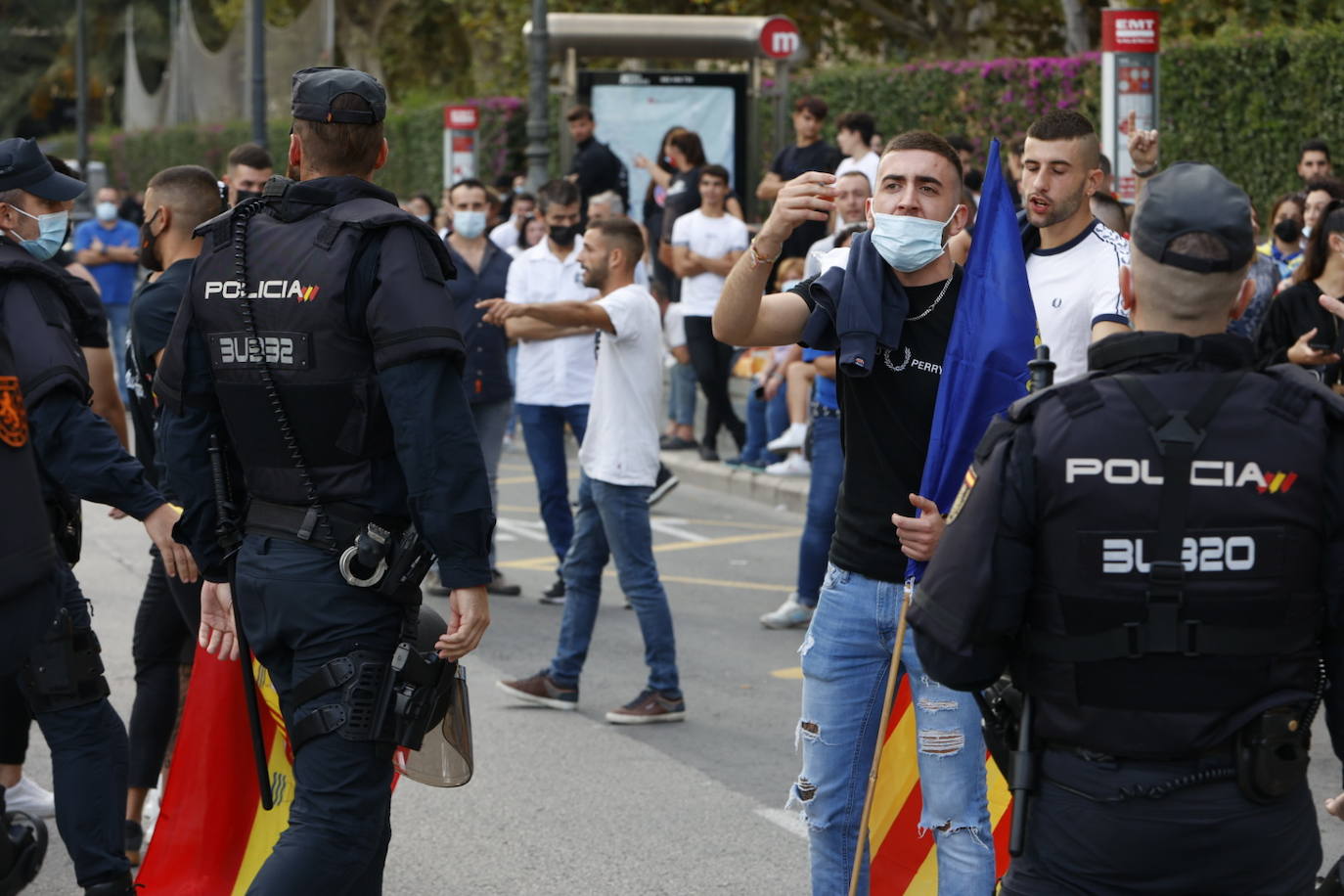 Manifestación de «Acció Cultural del País Valencià»