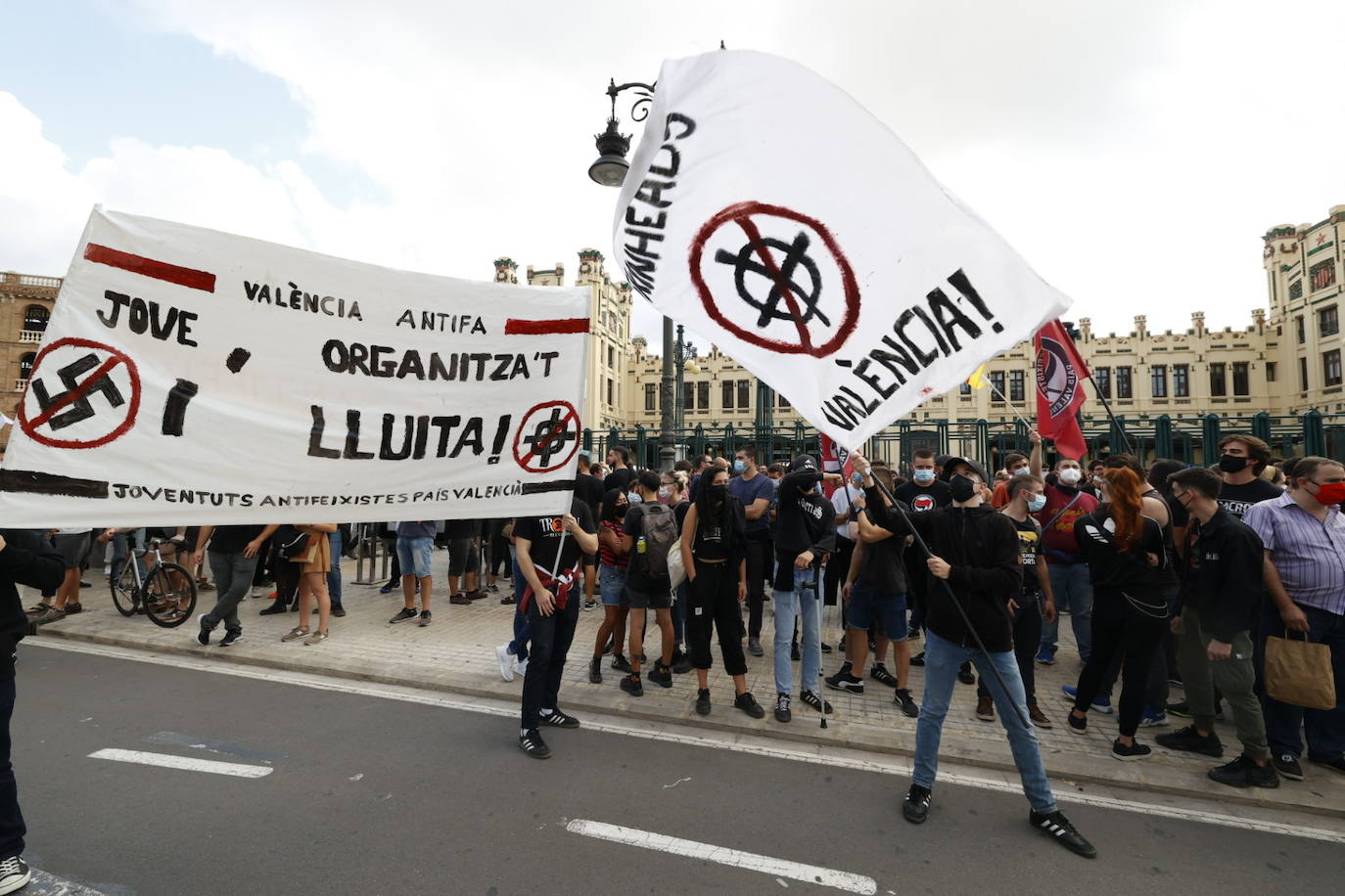 Manifestación de «Acció Cultural del País Valencià»