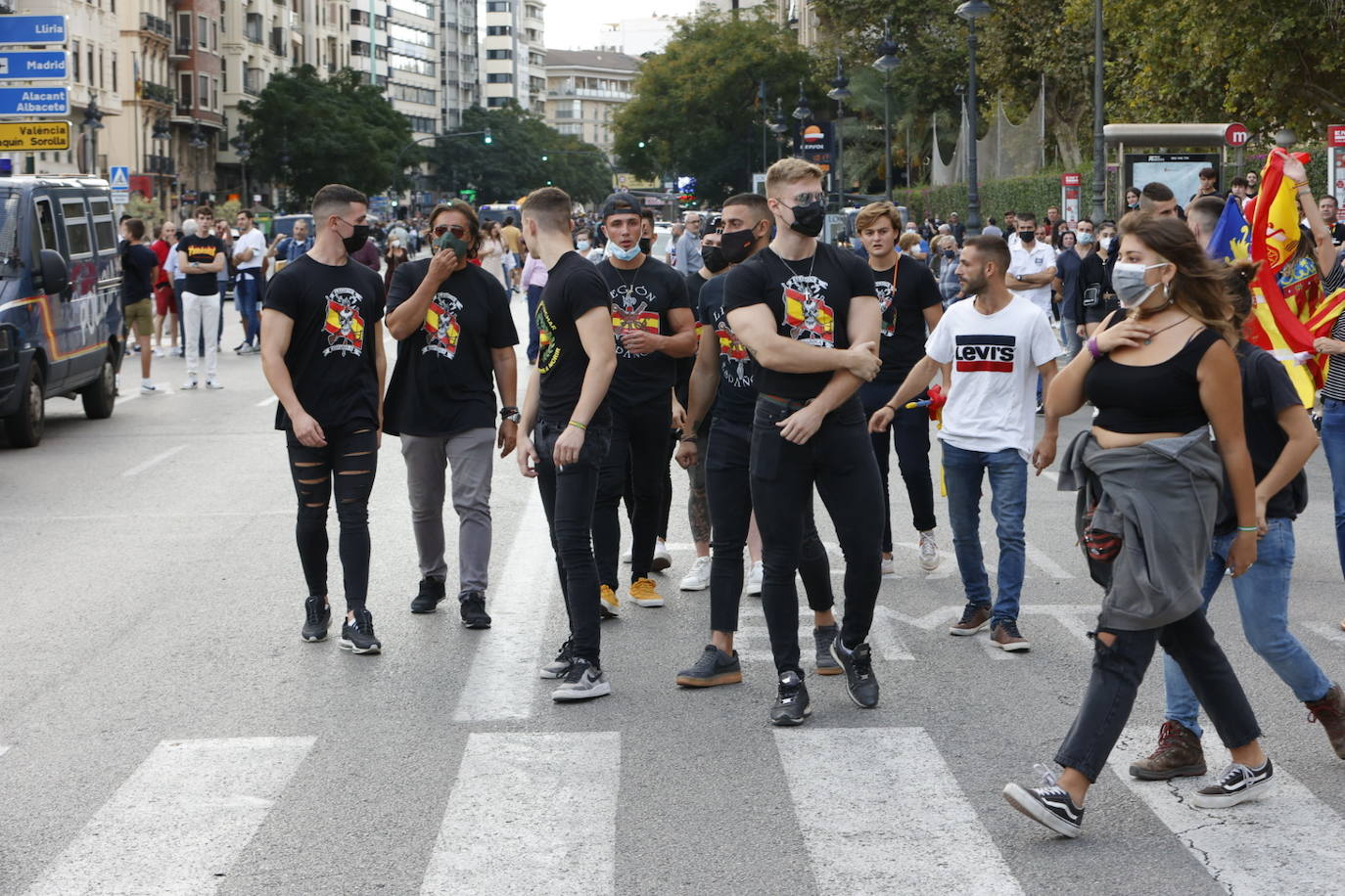 Manifestación de «Acció Cultural del País Valencià»