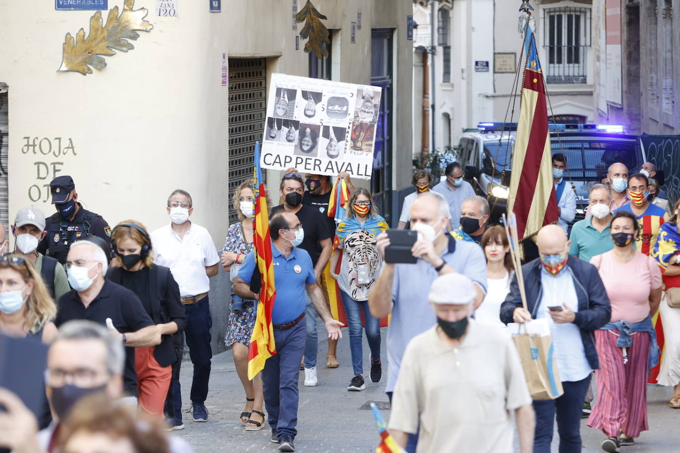 Manifestación del «Grup d'Acció Valencianista»