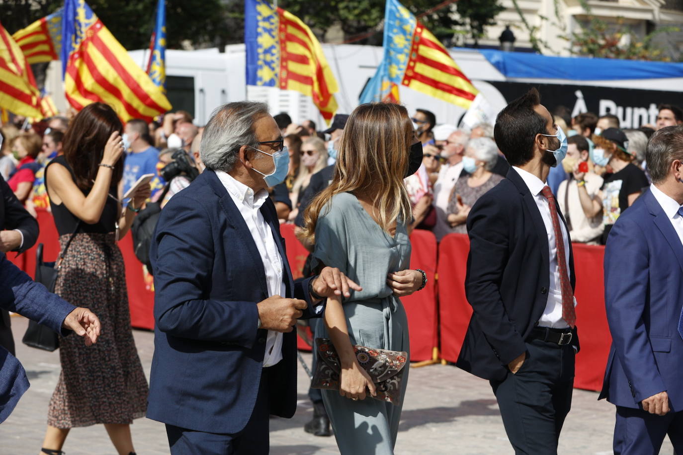 Fotos: Procesión cívica de Valencia por el 9 d&#039;Octubre de 2021