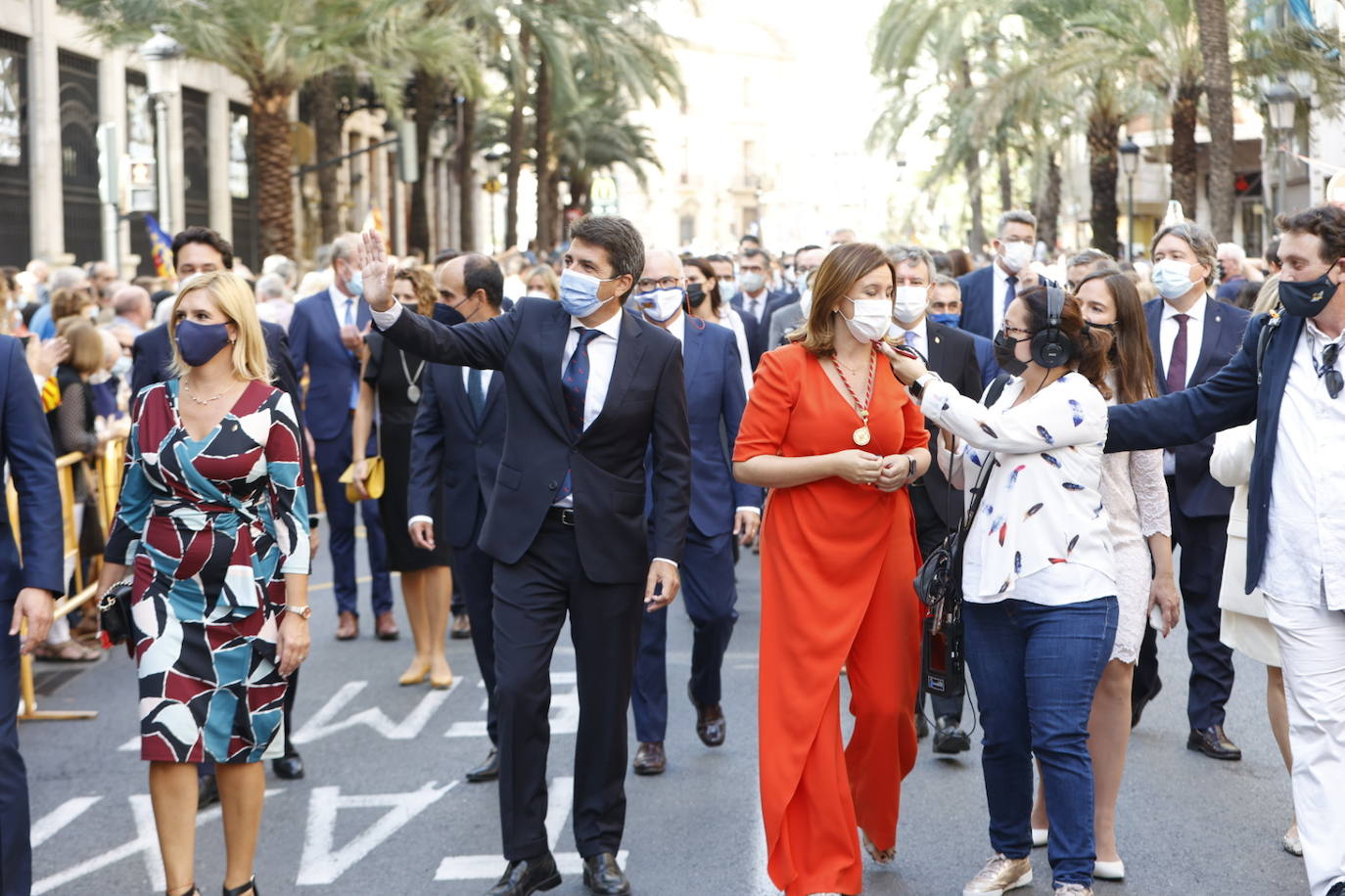 Fotos: Procesión cívica de Valencia por el 9 d&#039;Octubre de 2021