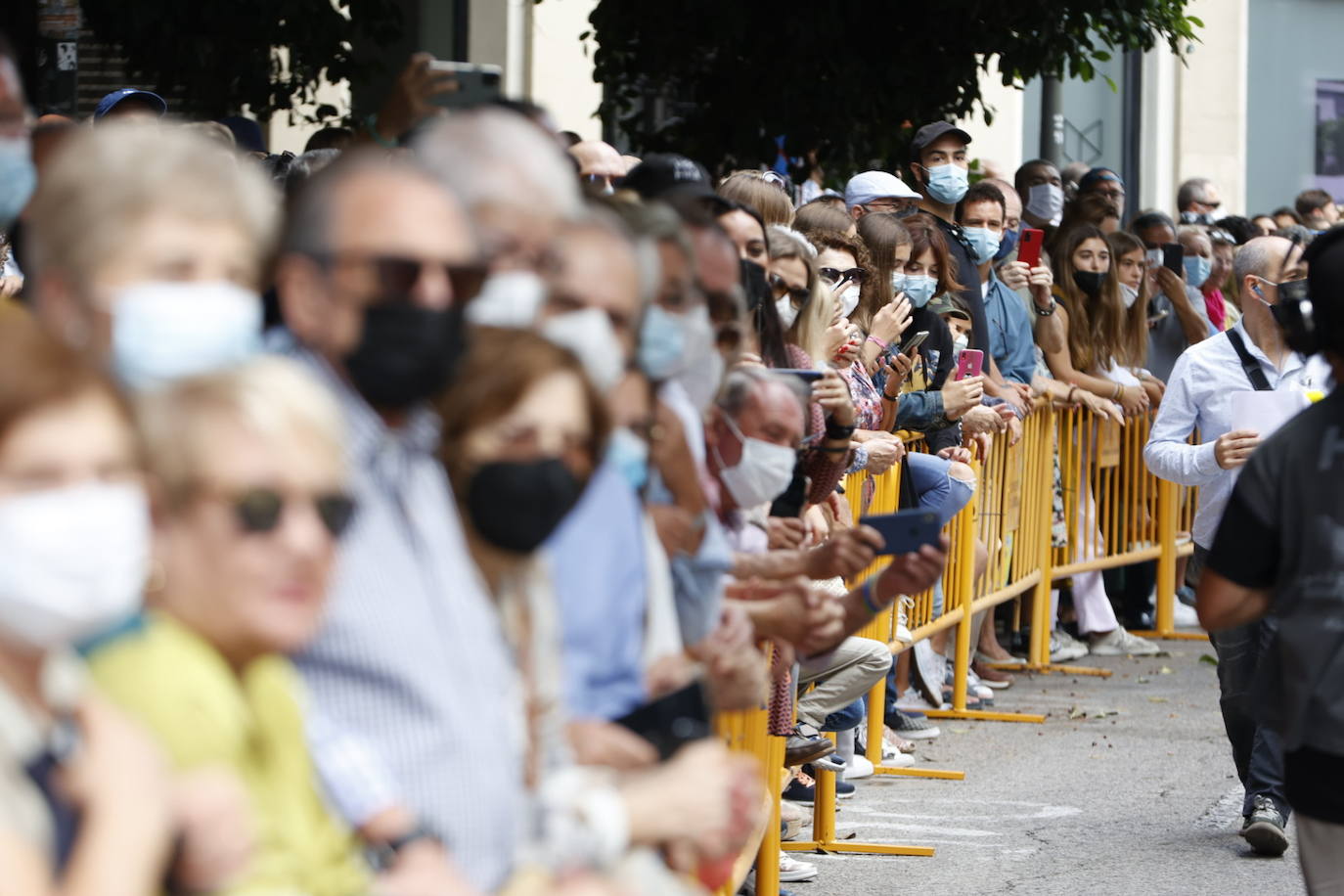 Fotos: Procesión cívica de Valencia por el 9 d&#039;Octubre de 2021