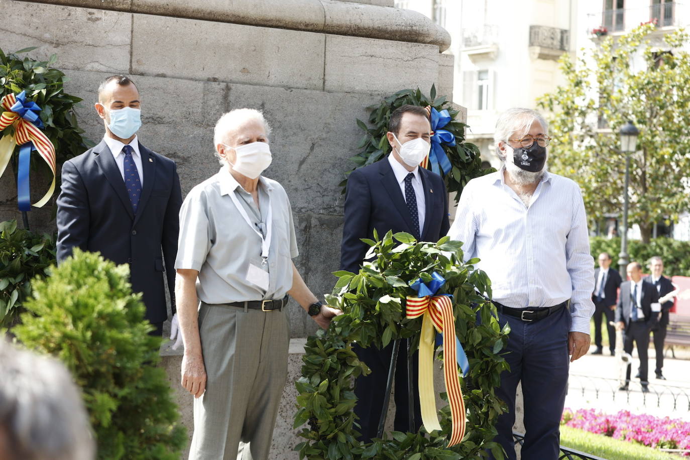 Fotos: Procesión cívica de Valencia por el 9 d&#039;Octubre de 2021