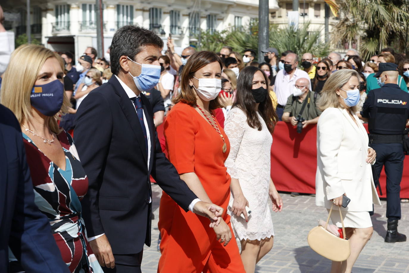 Fotos: Procesión cívica de Valencia por el 9 d&#039;Octubre de 2021