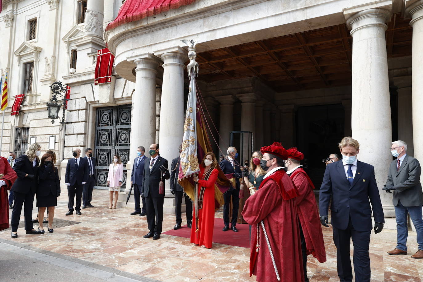 Fotos: Procesión cívica de Valencia por el 9 d&#039;Octubre de 2021