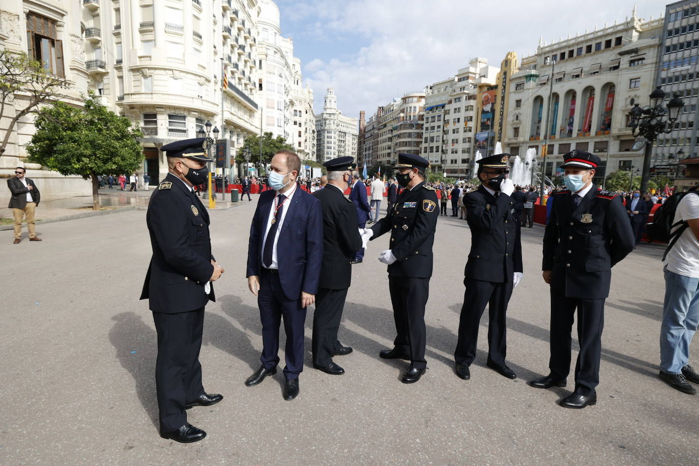 Fotos: Procesión cívica de Valencia por el 9 d&#039;Octubre de 2021