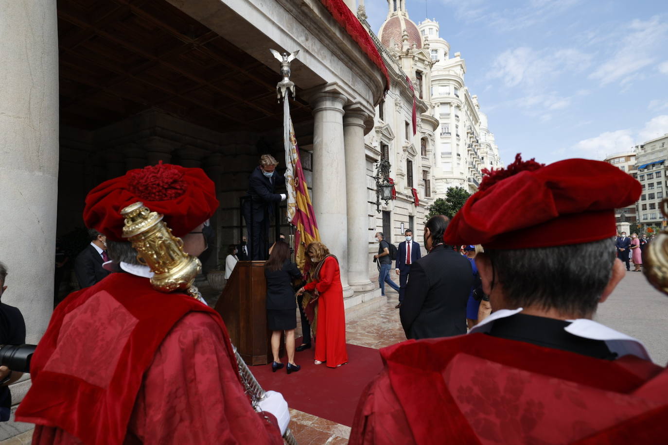 Fotos: Procesión cívica de Valencia por el 9 d&#039;Octubre de 2021