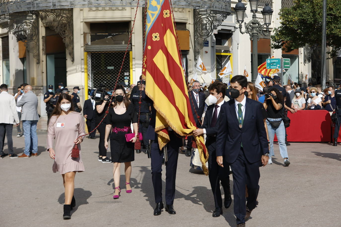 Fotos: Procesión cívica de Valencia por el 9 d&#039;Octubre de 2021