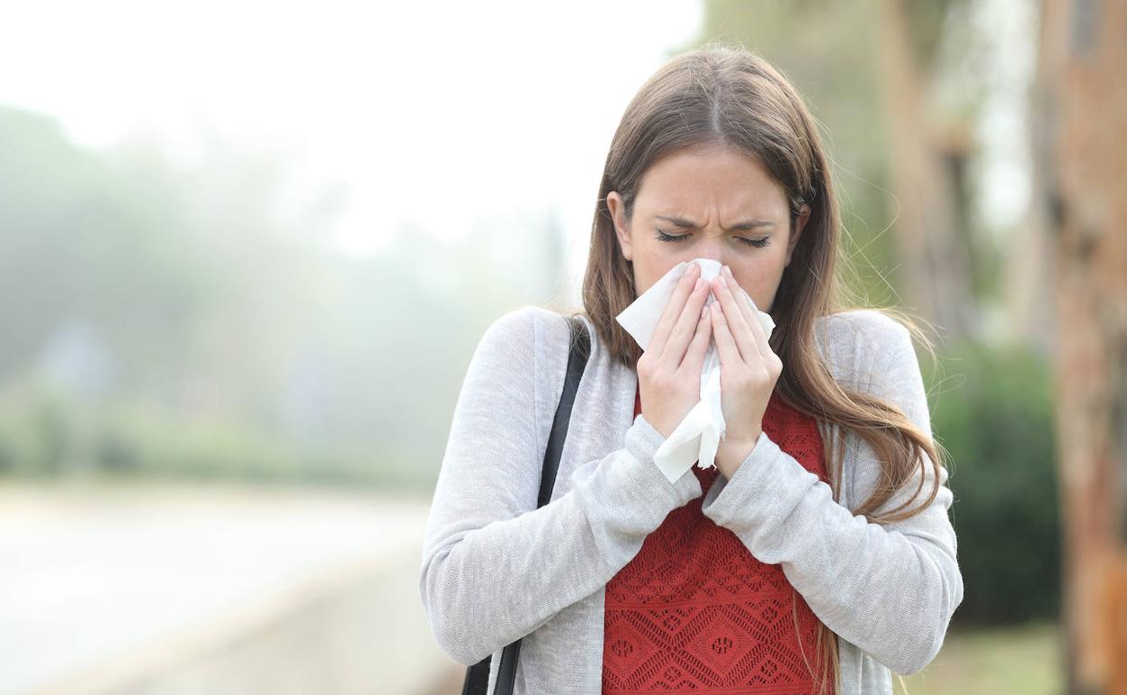 La congestión nasal es uno de los síntomas del resfriado.