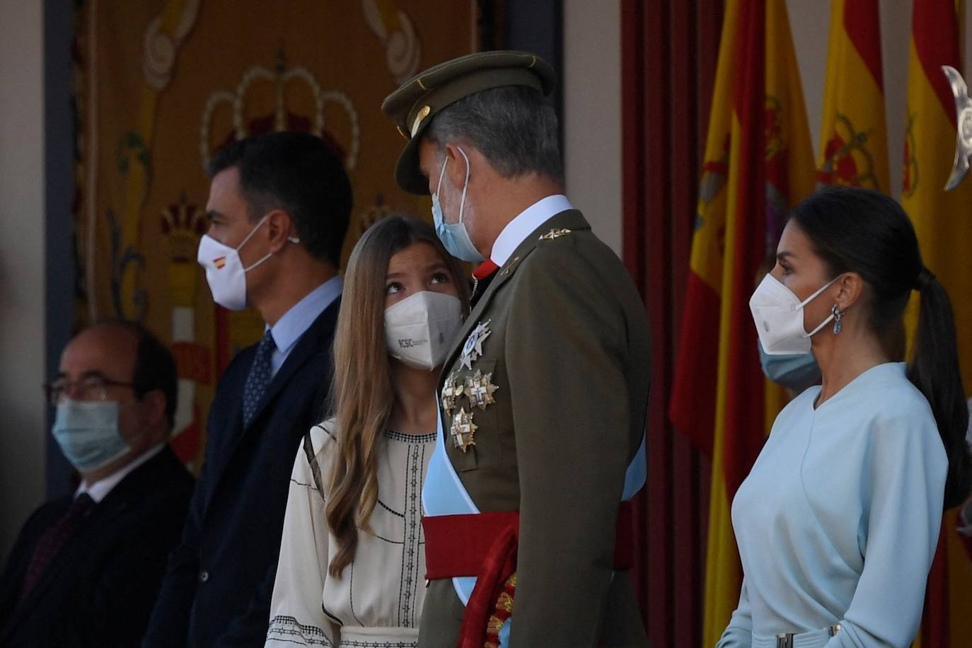 Fotos: La infanta Sofía, la gran protagonista del Día de la Fiesta Nacional 2021