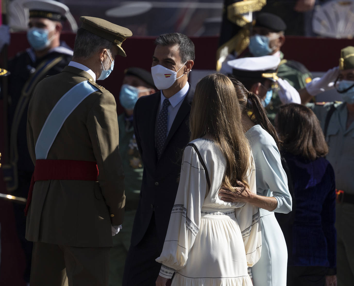 Fotos: La infanta Sofía, la gran protagonista del Día de la Fiesta Nacional 2021