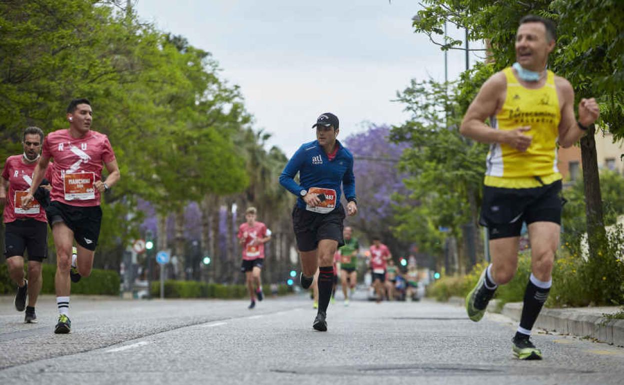 Carrera popular en Valencia.